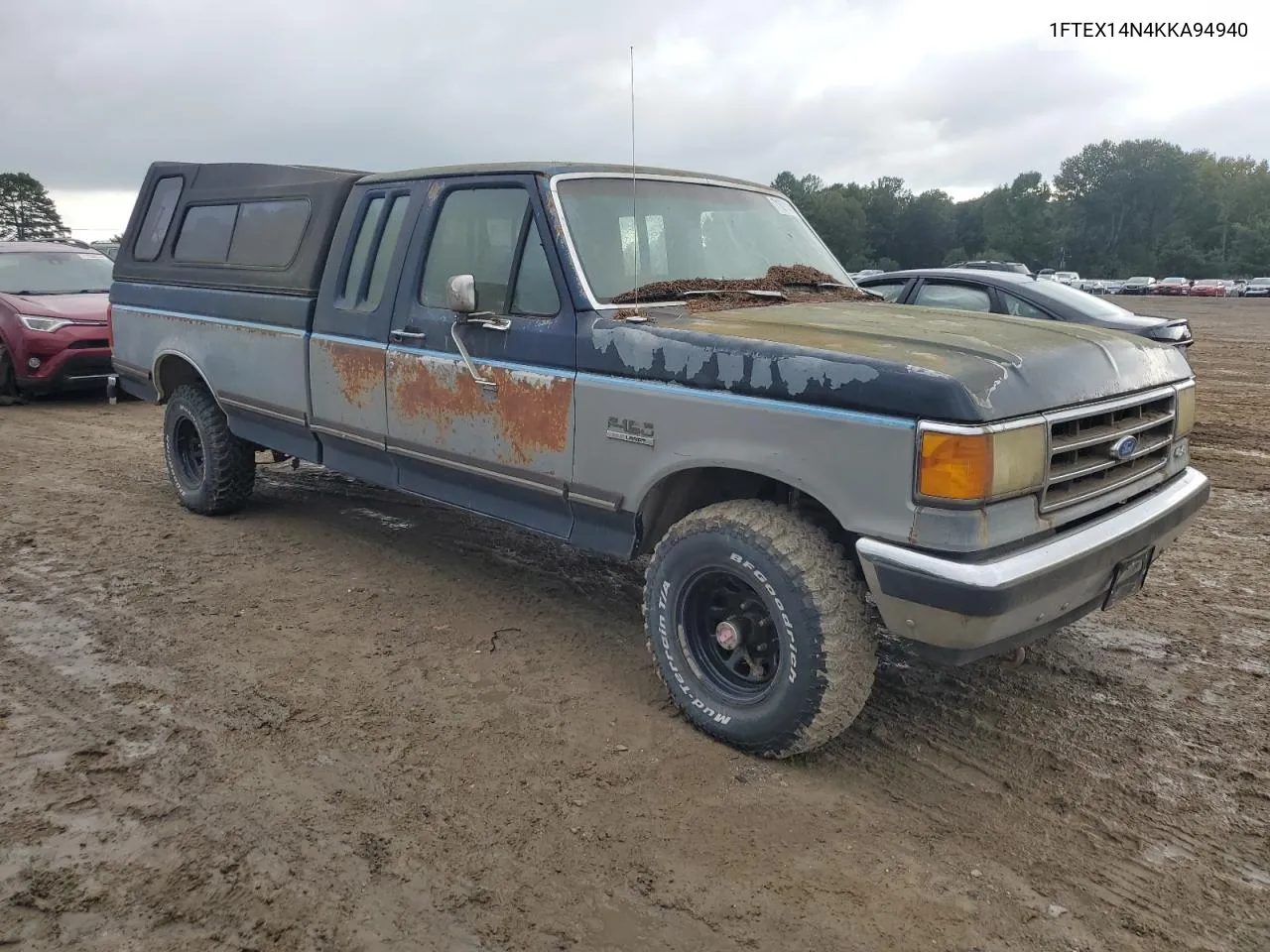 1989 Ford F150 VIN: 1FTEX14N4KKA94940 Lot: 71871464