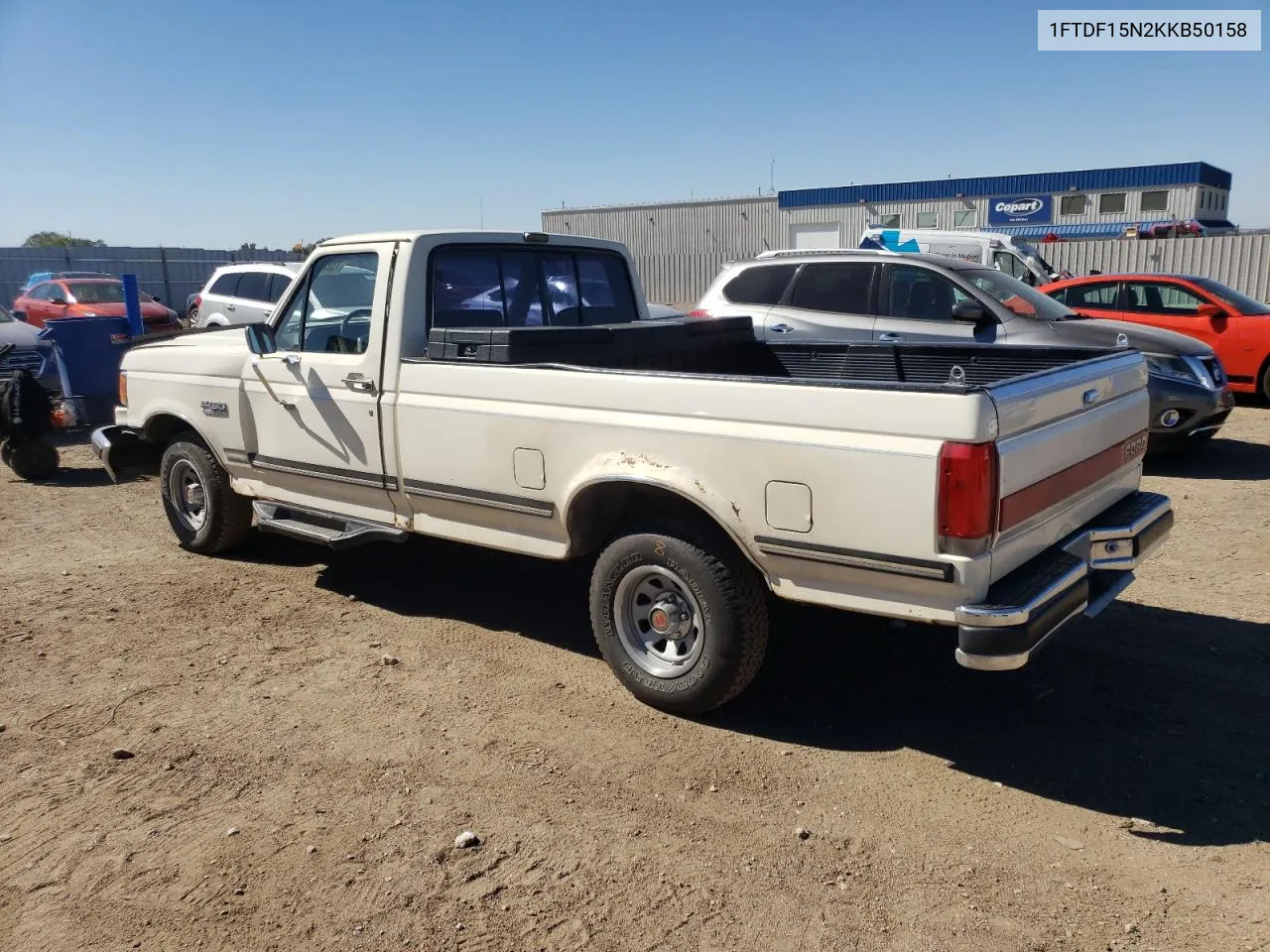 1989 Ford F150 VIN: 1FTDF15N2KKB50158 Lot: 73354394