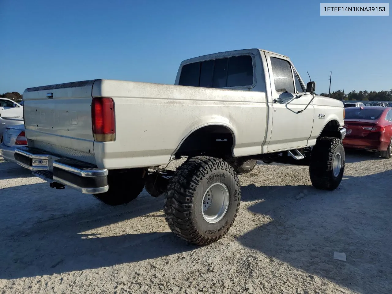 1989 Ford F150 VIN: 1FTEF14N1KNA39153 Lot: 77741674