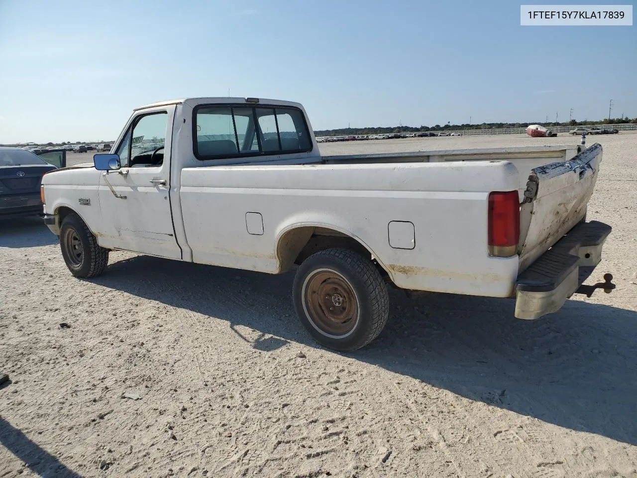 1989 Ford F150 VIN: 1FTEF15Y7KLA17839 Lot: 78828454