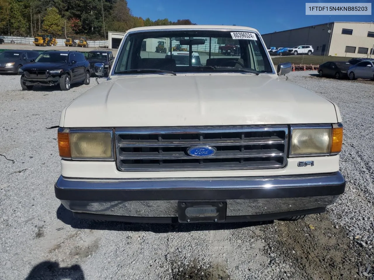 1989 Ford F150 VIN: 1FTDF15N4KNB85203 Lot: 80396524