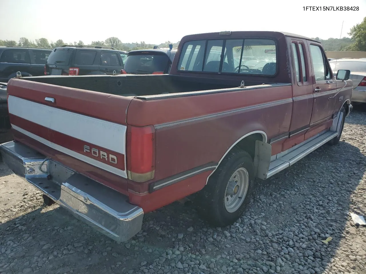 1990 Ford F150 VIN: 1FTEX15N7LKB38428 Lot: 67650114