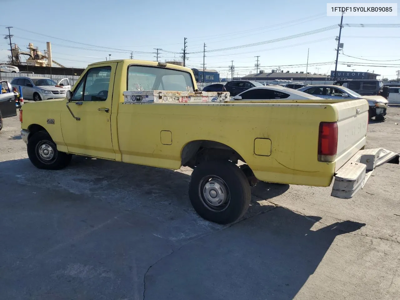 1990 Ford F150 VIN: 1FTDF15Y0LKB09085 Lot: 74332714