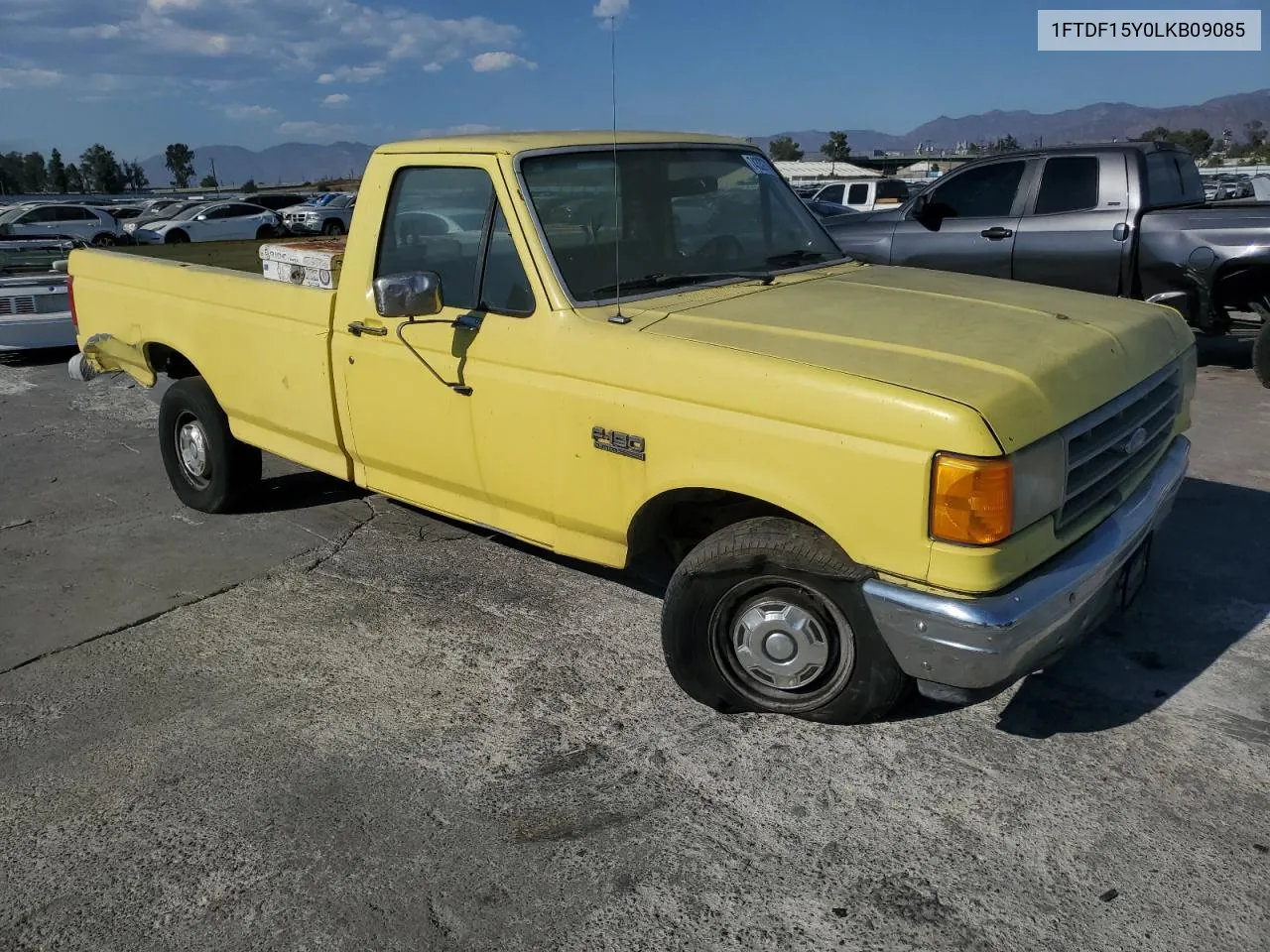 1990 Ford F150 VIN: 1FTDF15Y0LKB09085 Lot: 74332714