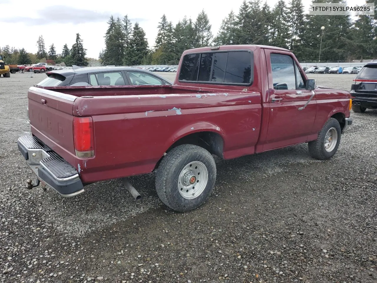 1990 Ford F150 VIN: 1FTDF15Y3LPA96285 Lot: 76302384