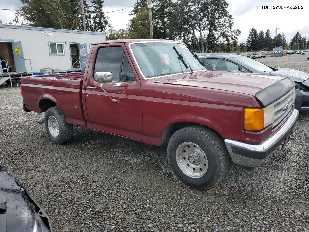 1990 Ford F150 VIN: 1FTDF15Y3LPA96285 Lot: 76302384