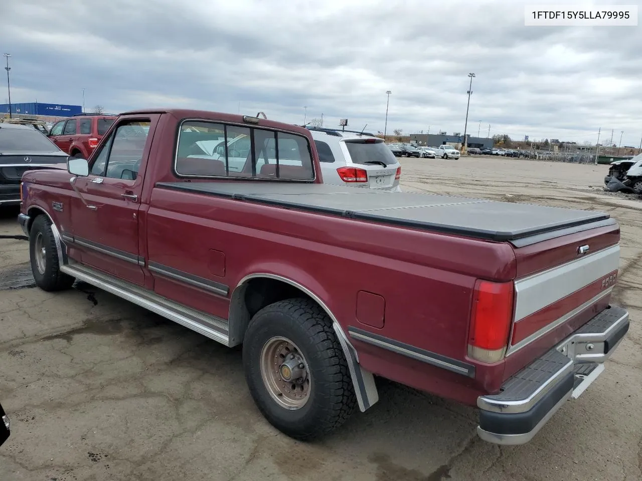 1990 Ford F150 VIN: 1FTDF15Y5LLA79995 Lot: 79358894