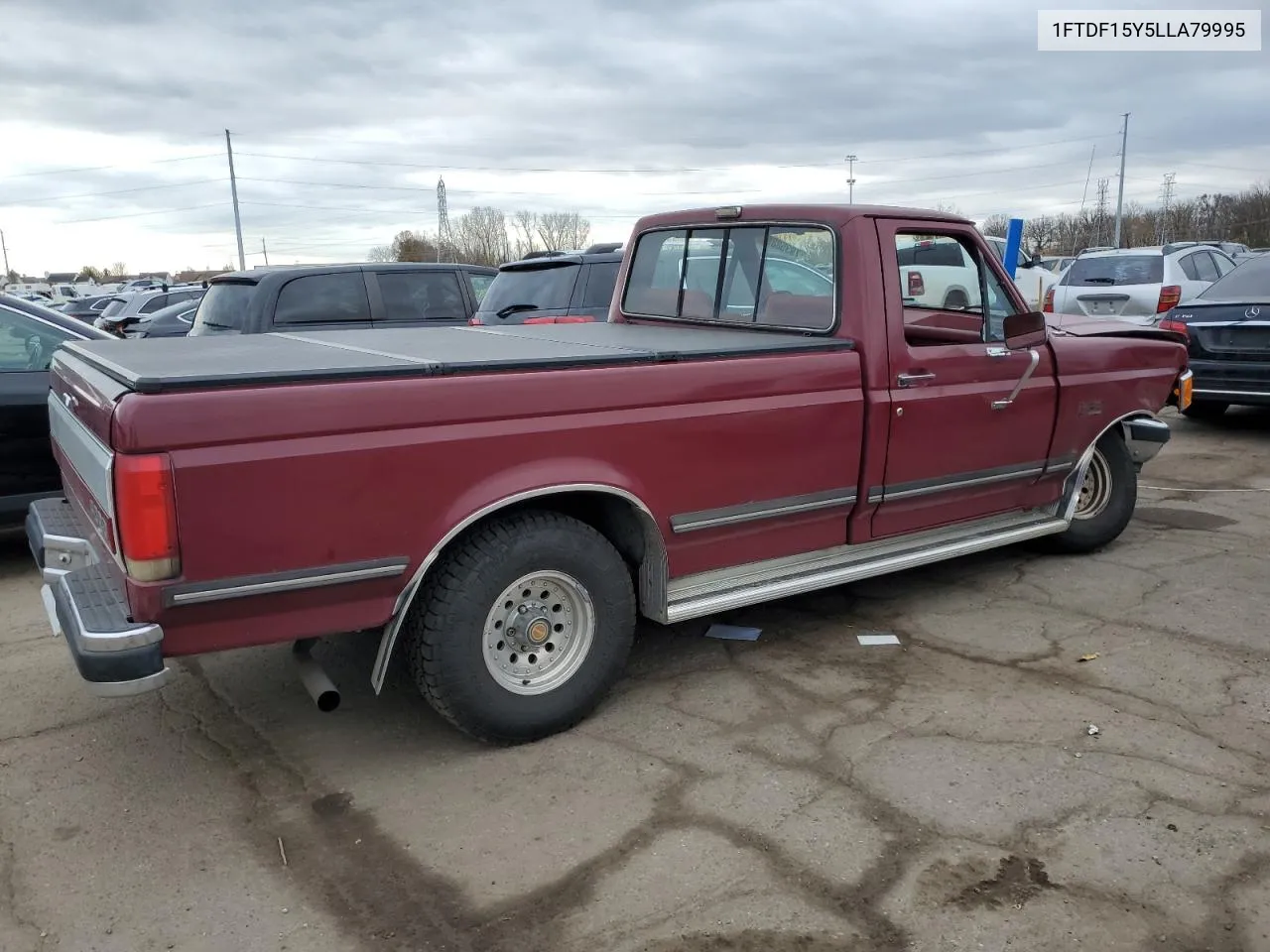 1990 Ford F150 VIN: 1FTDF15Y5LLA79995 Lot: 79358894