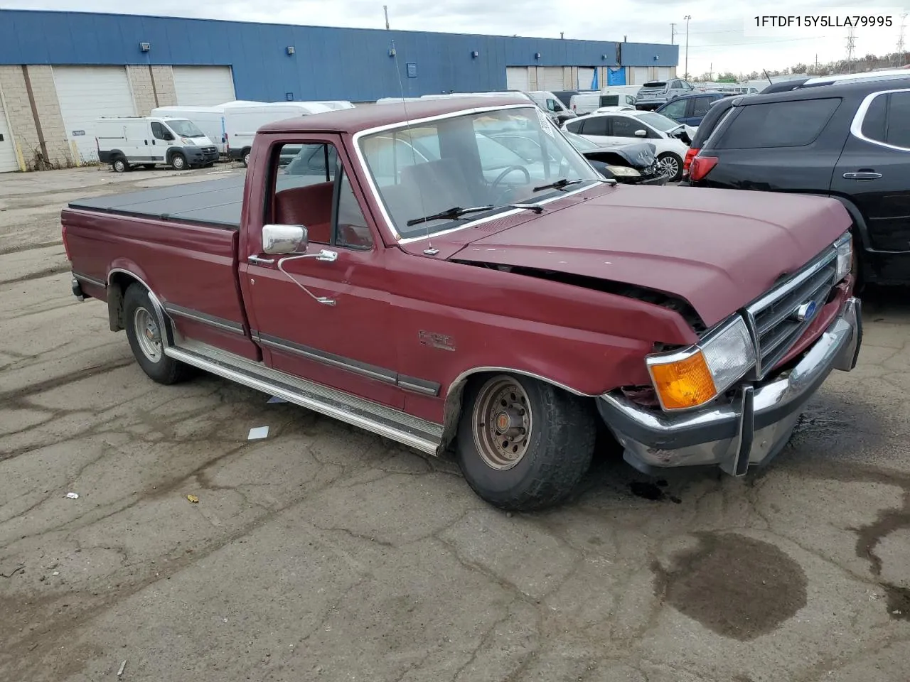 1990 Ford F150 VIN: 1FTDF15Y5LLA79995 Lot: 79358894