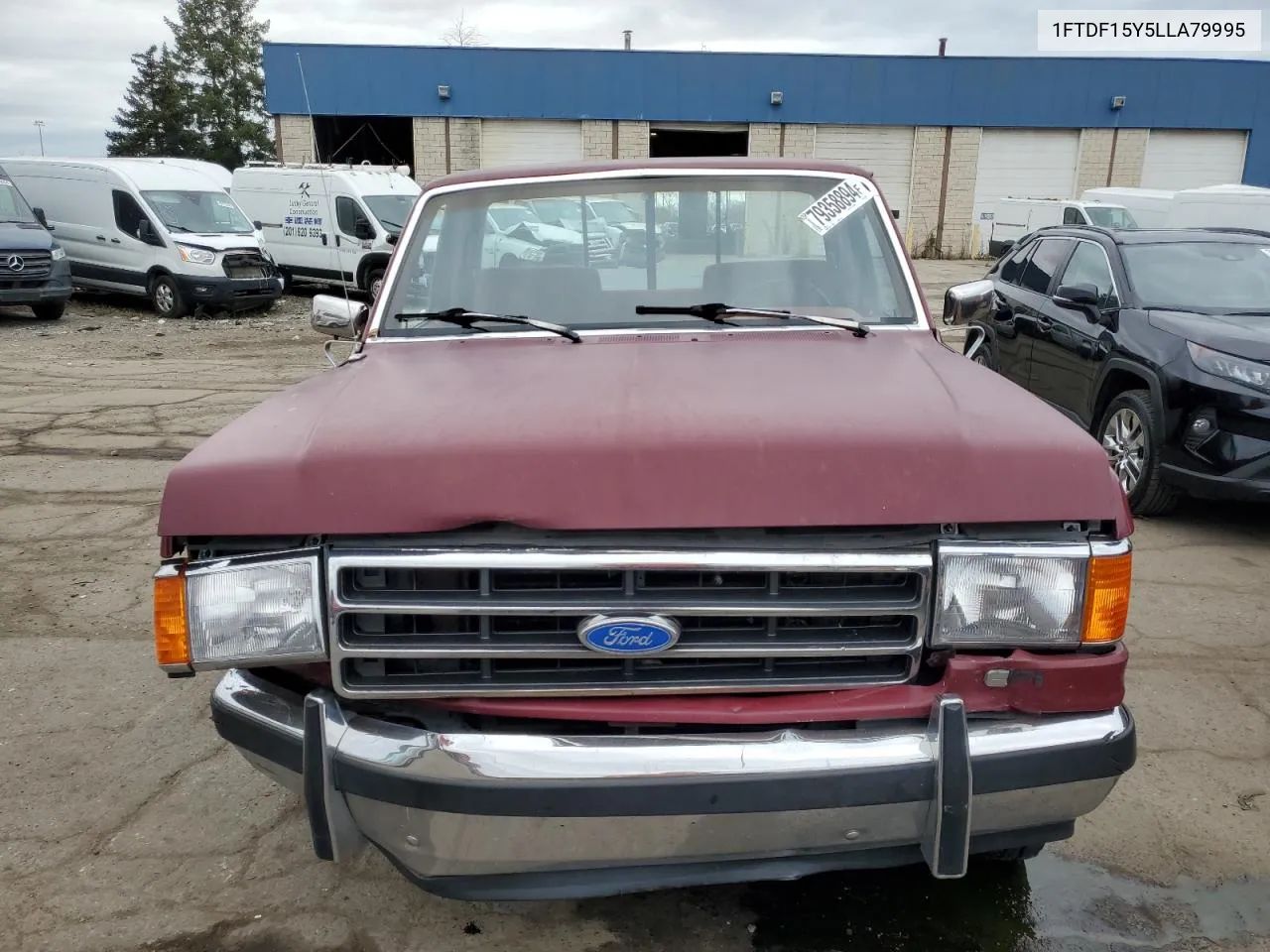 1990 Ford F150 VIN: 1FTDF15Y5LLA79995 Lot: 79358894