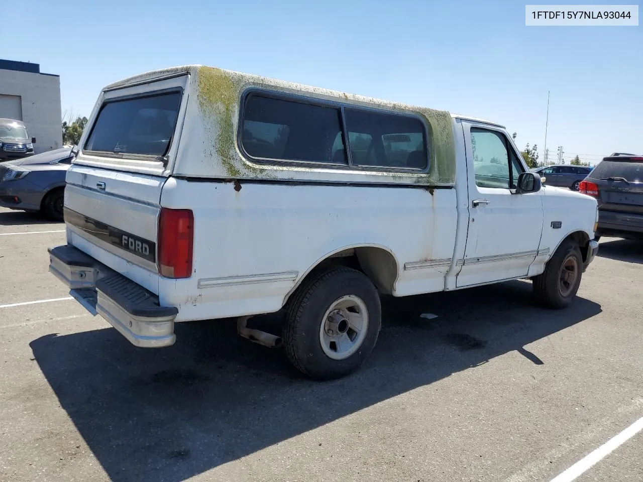 1992 Ford F150 VIN: 1FTDF15Y7NLA93044 Lot: 65185644