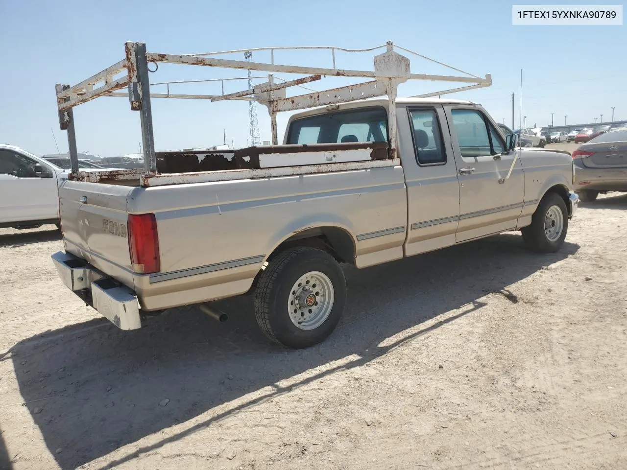 1992 Ford F150 VIN: 1FTEX15YXNKA90789 Lot: 68990854