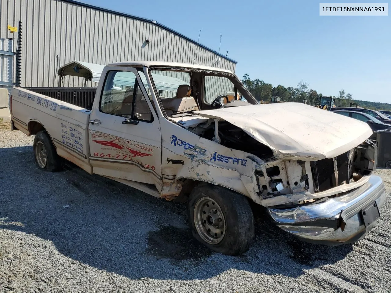 1992 Ford F150 VIN: 1FTDF15NXNNA61991 Lot: 73393234