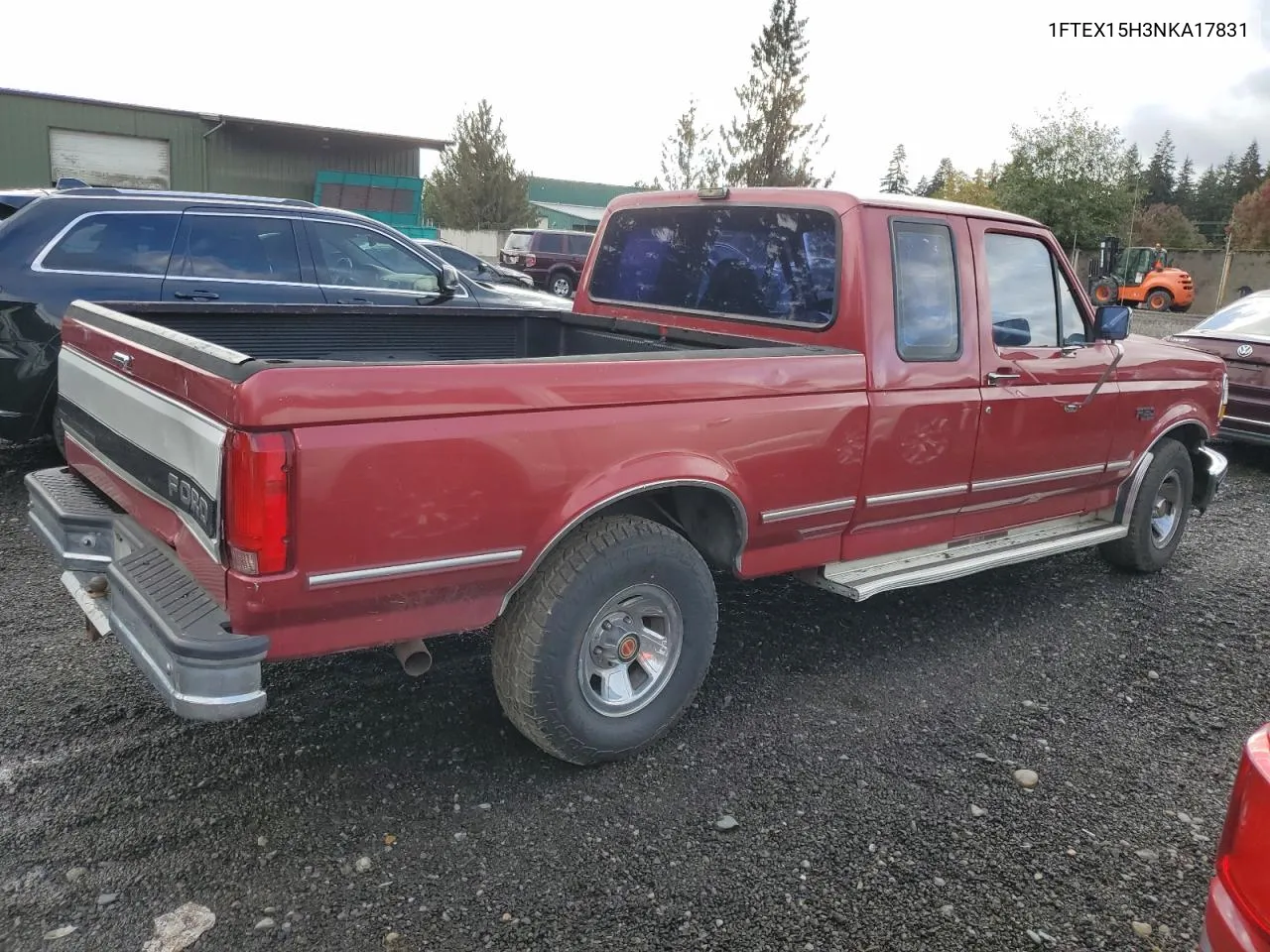 1992 Ford F150 VIN: 1FTEX15H3NKA17831 Lot: 74228244