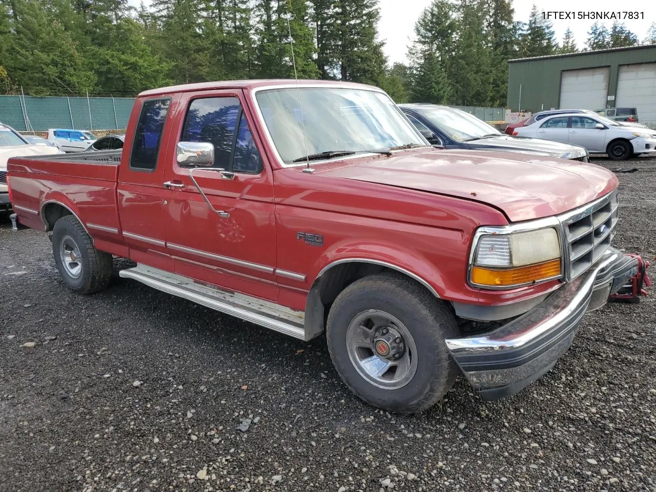 1992 Ford F150 VIN: 1FTEX15H3NKA17831 Lot: 74228244