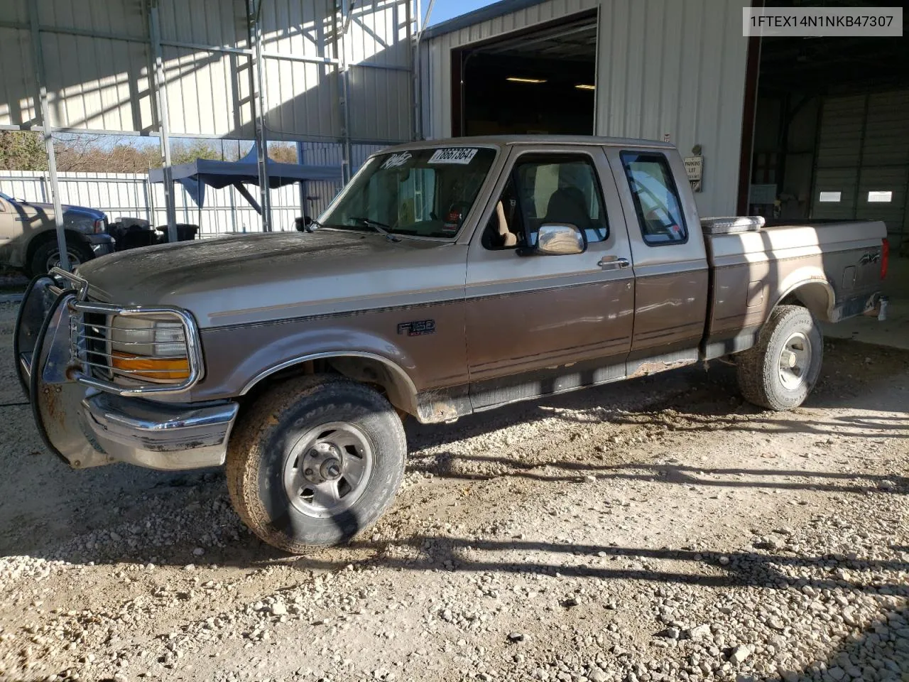 1992 Ford F150 VIN: 1FTEX14N1NKB47307 Lot: 78667364