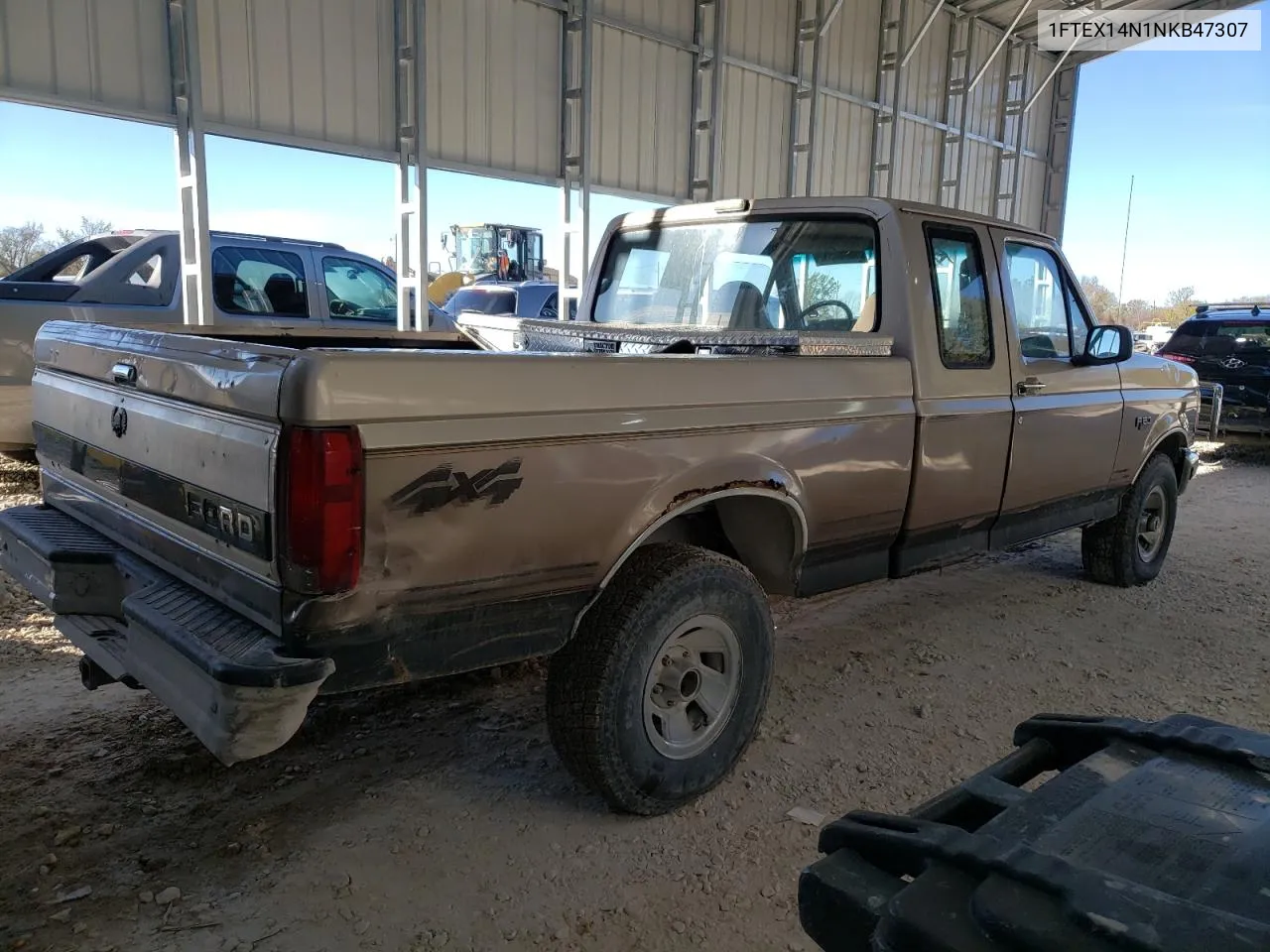 1992 Ford F150 VIN: 1FTEX14N1NKB47307 Lot: 78667364