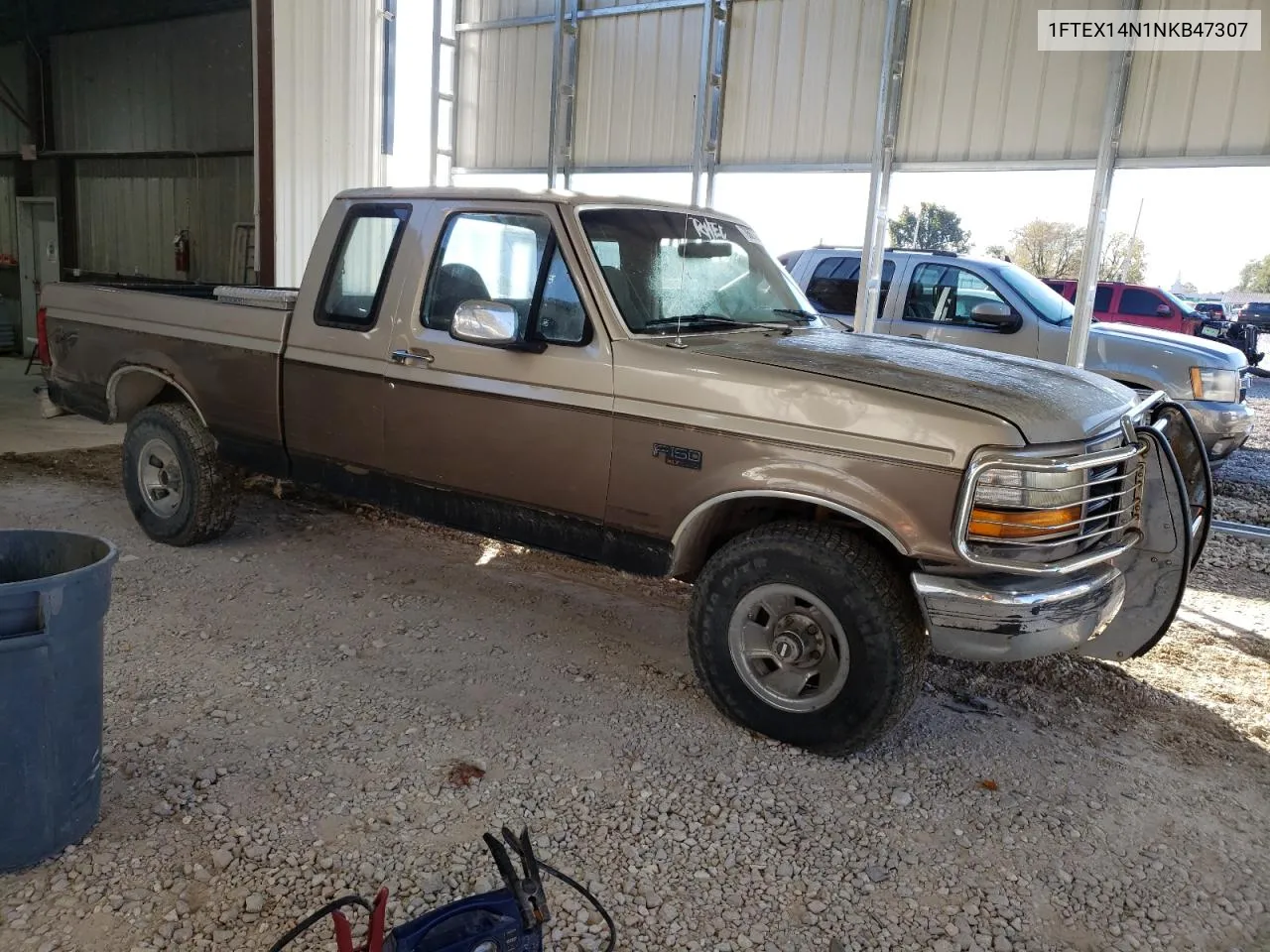 1992 Ford F150 VIN: 1FTEX14N1NKB47307 Lot: 78667364