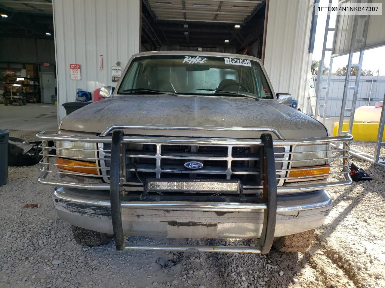 1992 Ford F150 VIN: 1FTEX14N1NKB47307 Lot: 78667364