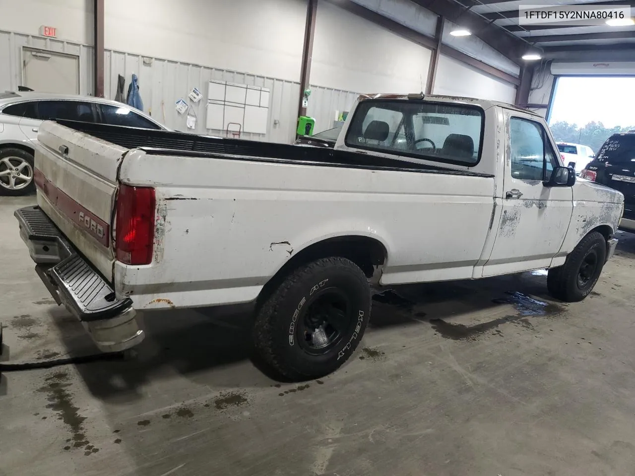 1992 Ford F150 VIN: 1FTDF15Y2NNA80416 Lot: 80701714