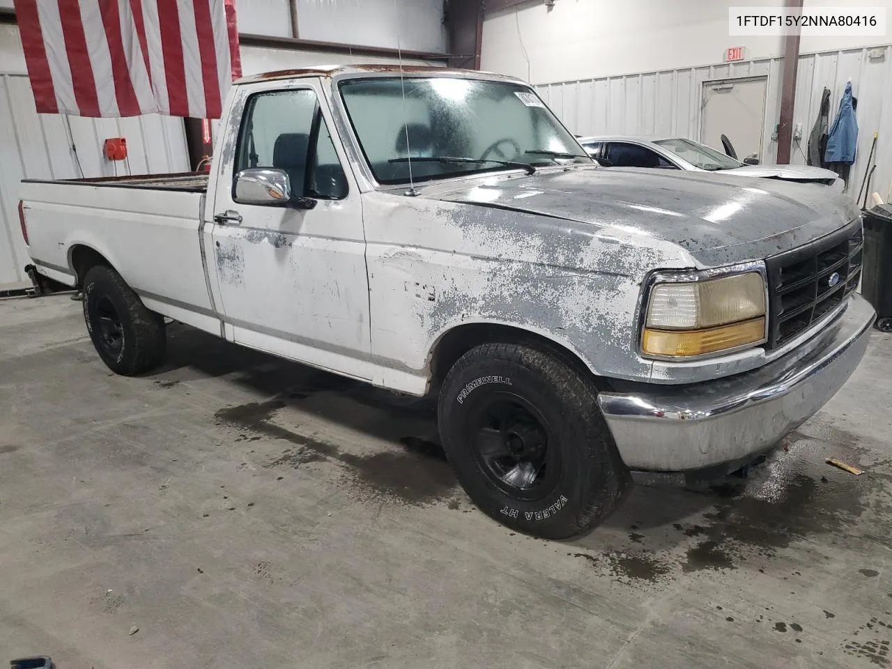 1992 Ford F150 VIN: 1FTDF15Y2NNA80416 Lot: 80701714