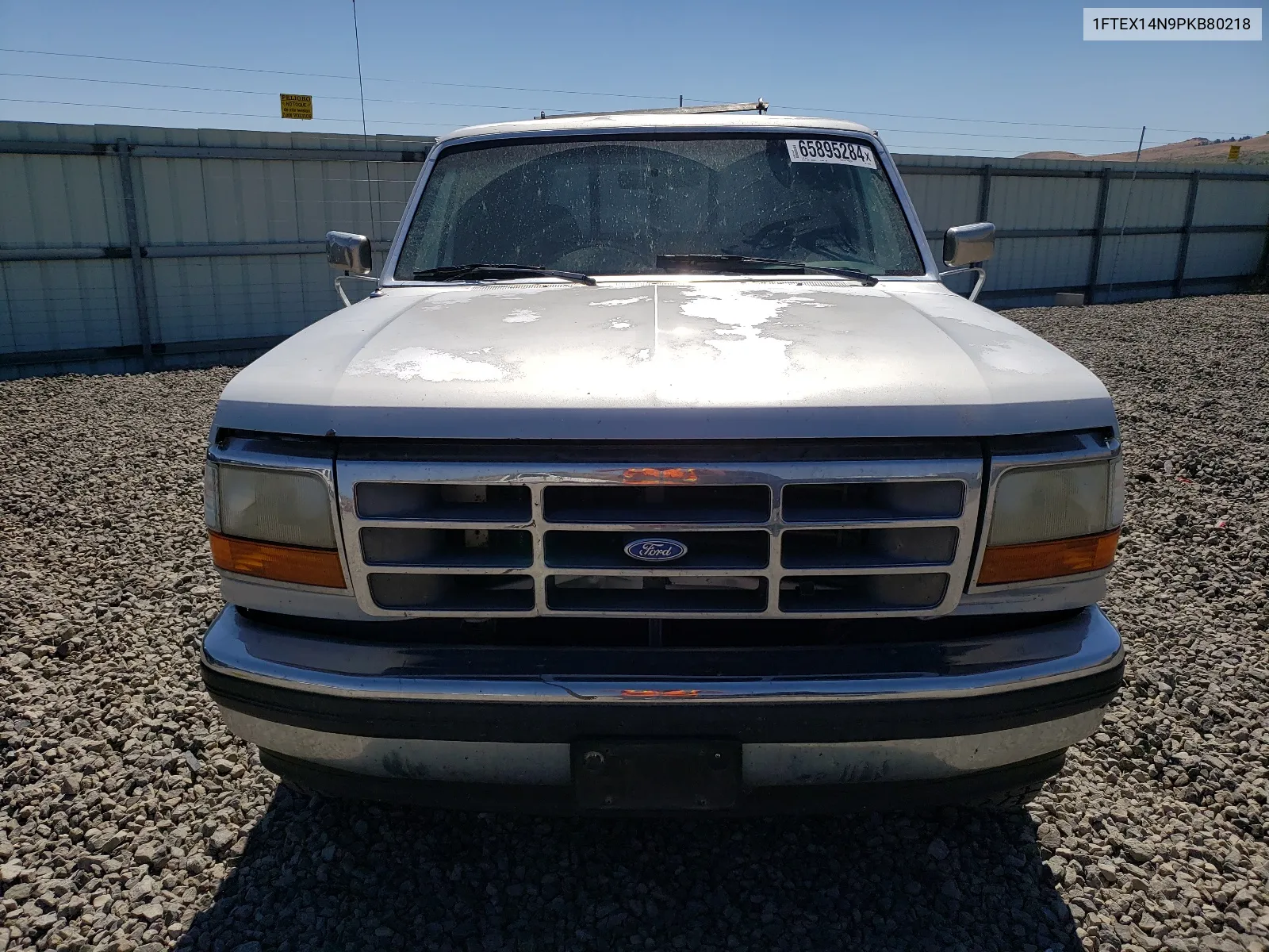 1993 Ford F150 VIN: 1FTEX14N9PKB80218 Lot: 65895284