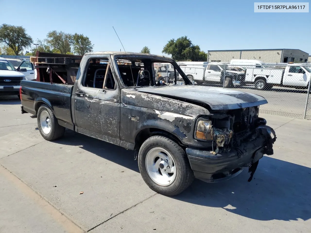 1993 Ford F150 VIN: 1FTDF15R7PLA96117 Lot: 72076844