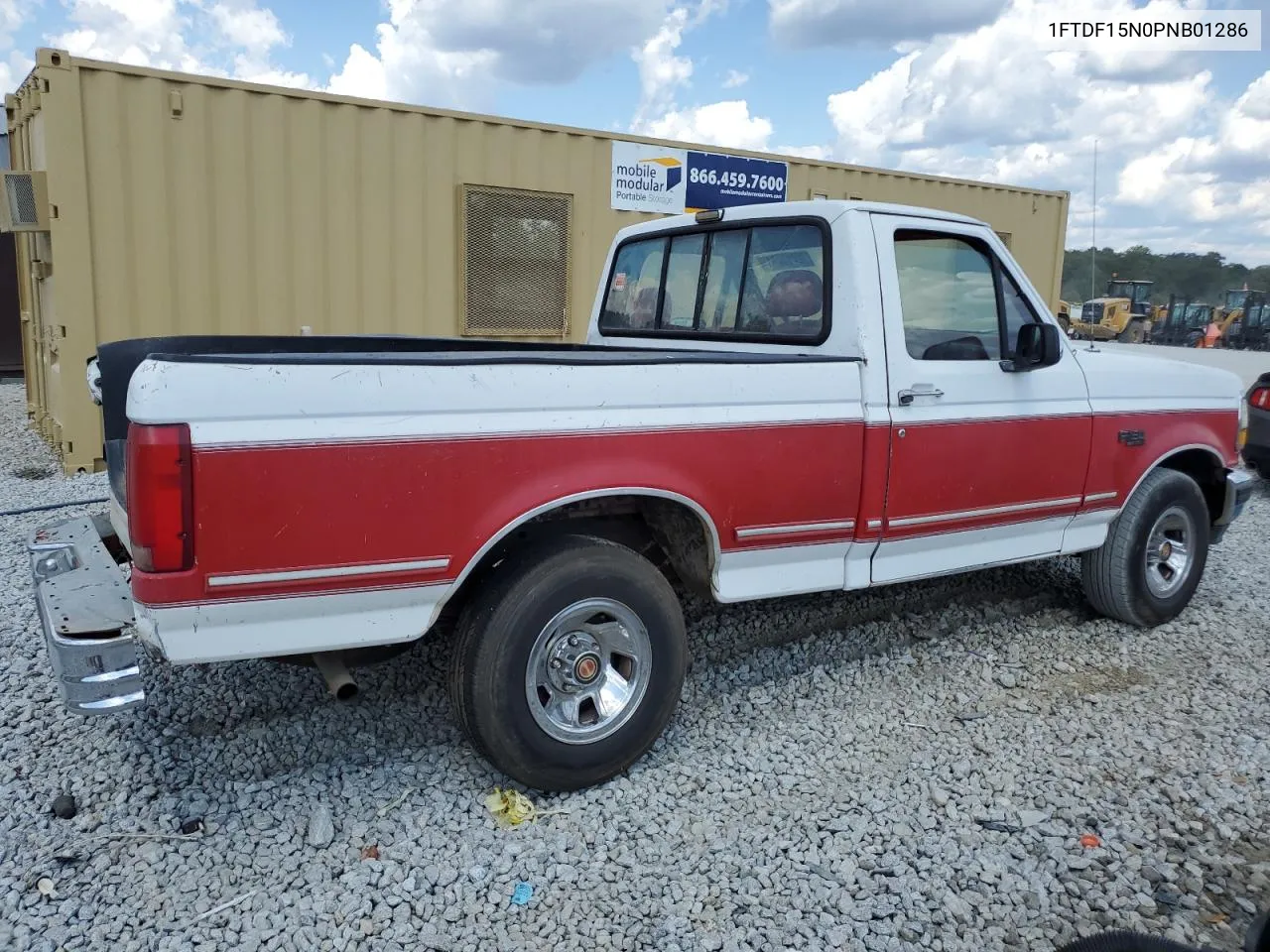 1993 Ford F150 VIN: 1FTDF15N0PNB01286 Lot: 72417974