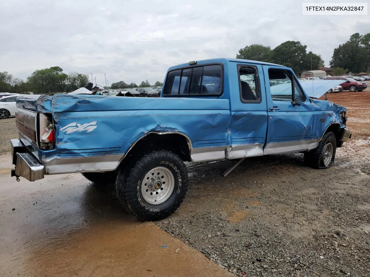 1993 Ford F150 VIN: 1FTEX14N2PKA32847 Lot: 72516814