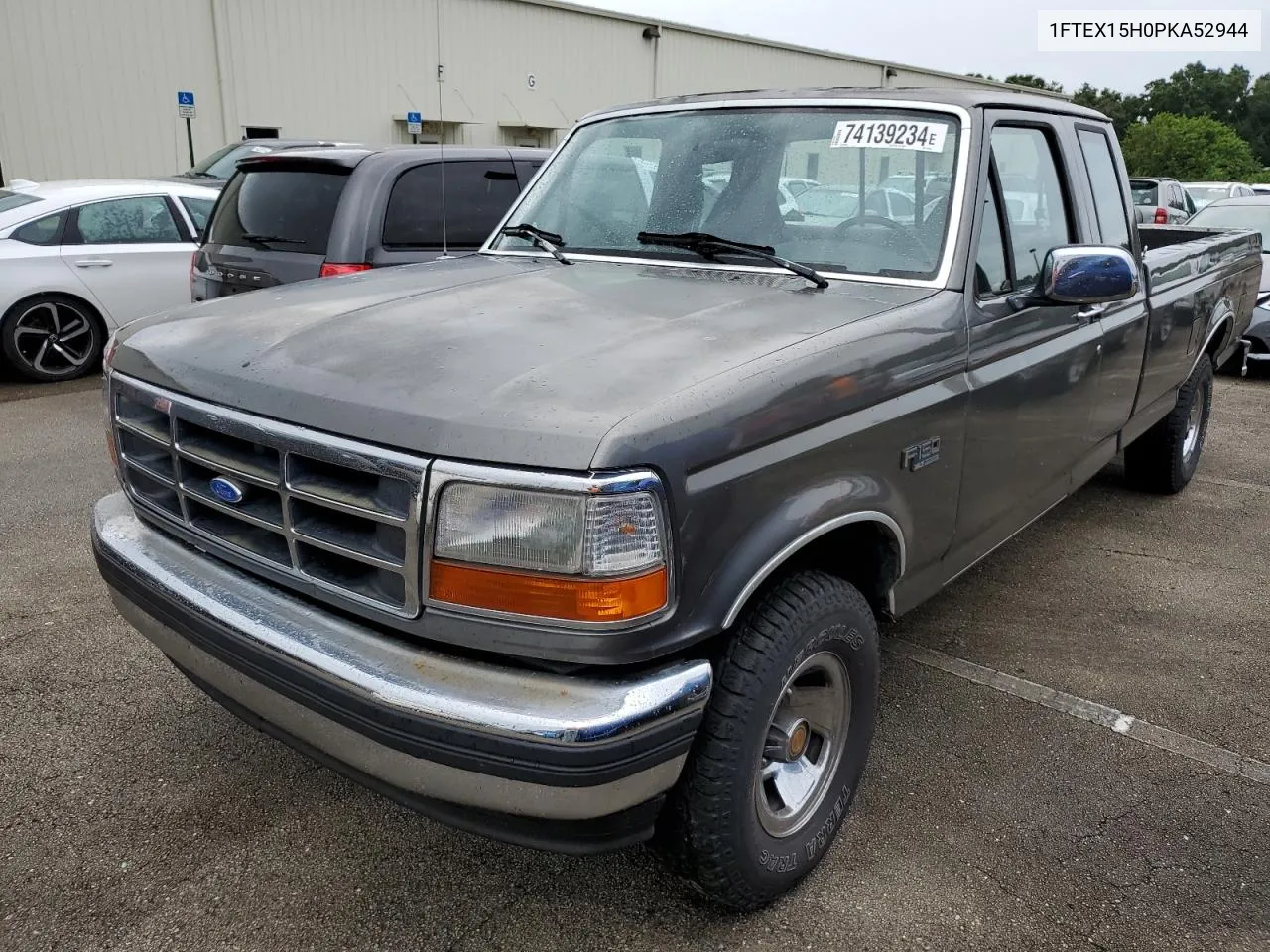 1993 Ford F150 VIN: 1FTEX15H0PKA52944 Lot: 74139234