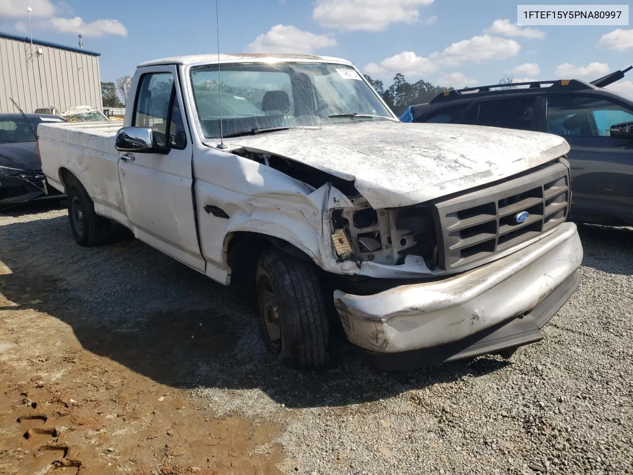 1993 Ford F150 VIN: 1FTEF15Y5PNA80997 Lot: 74607124