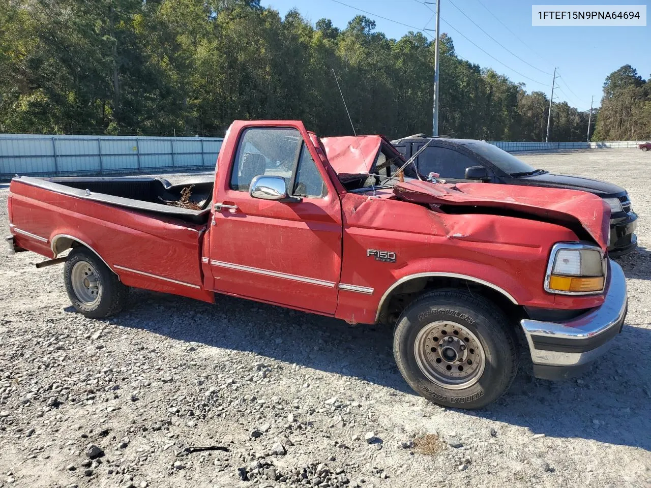 1993 Ford F150 VIN: 1FTEF15N9PNA64694 Lot: 75443244