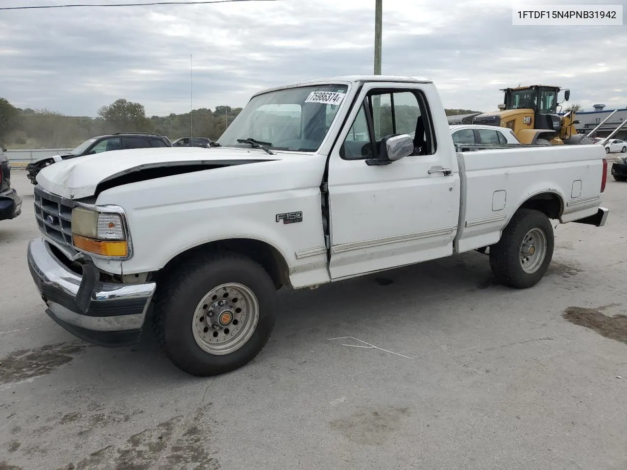 1993 Ford F150 VIN: 1FTDF15N4PNB31942 Lot: 75986374