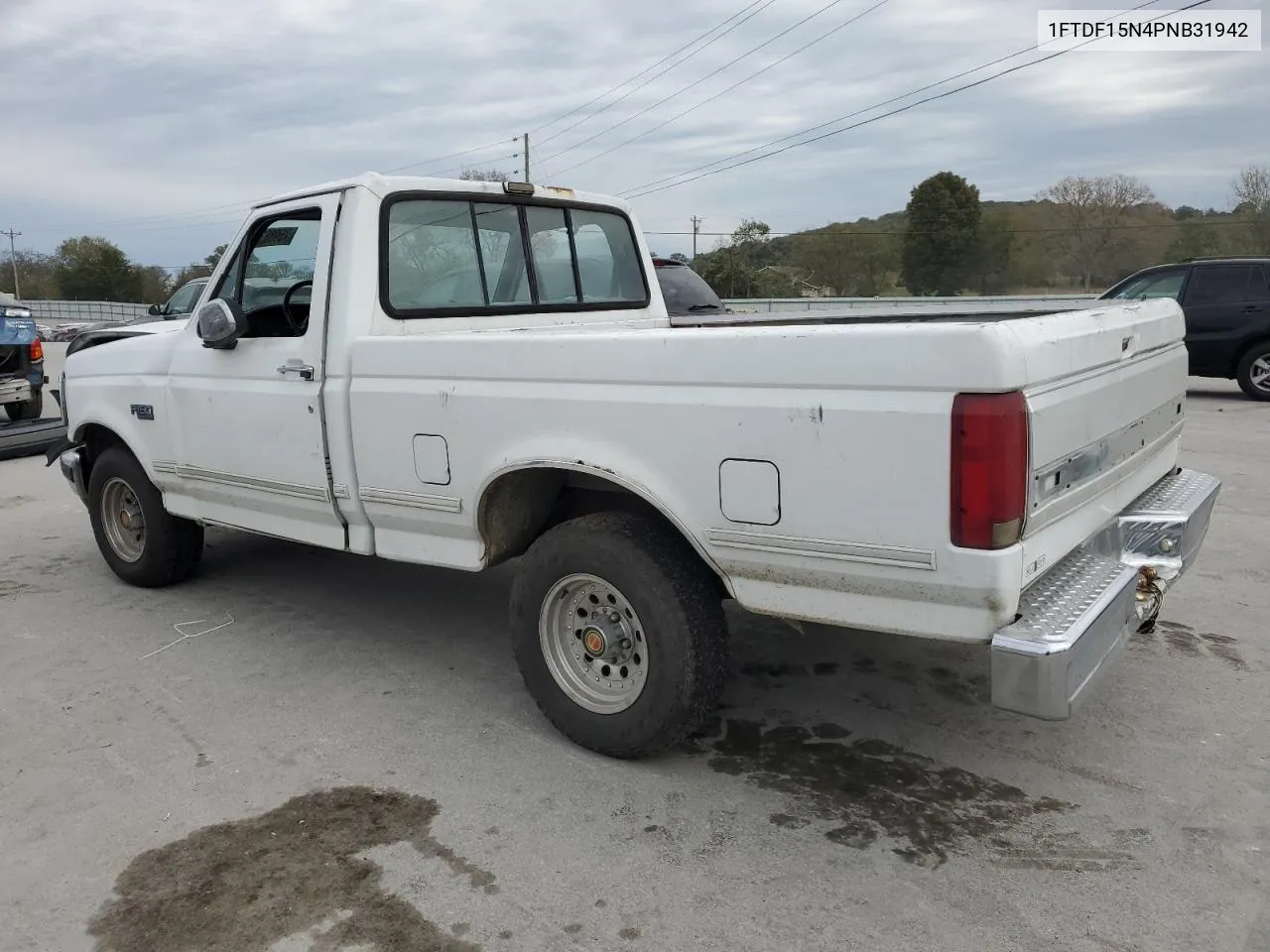 1993 Ford F150 VIN: 1FTDF15N4PNB31942 Lot: 75986374