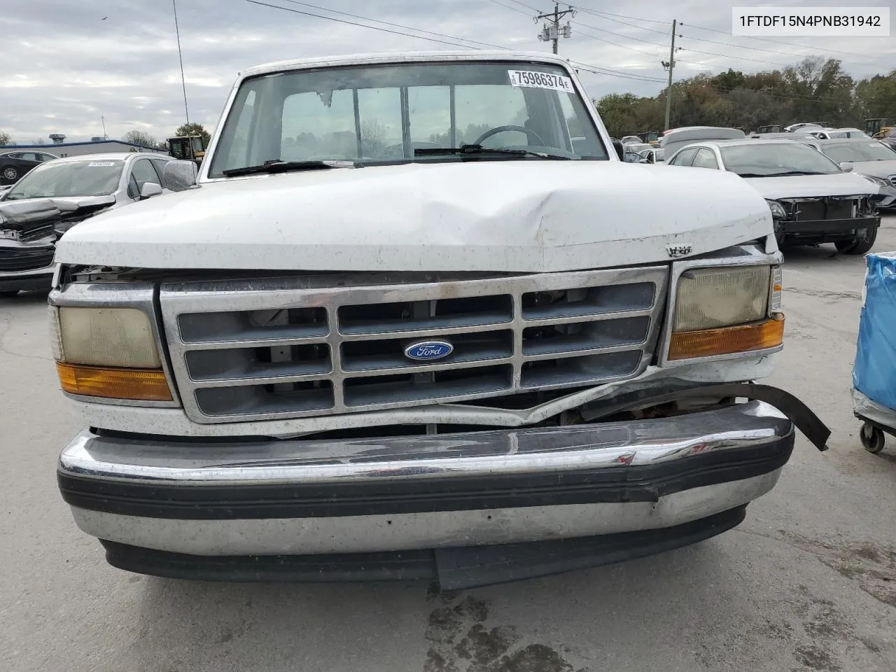 1993 Ford F150 VIN: 1FTDF15N4PNB31942 Lot: 75986374