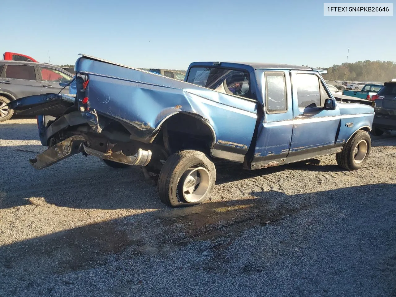 1993 Ford F150 VIN: 1FTEX15N4PKB26646 Lot: 76748614