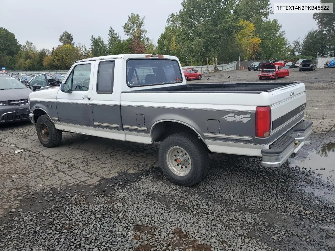 1993 Ford F150 VIN: 1FTEX14N2PKB45522 Lot: 76960484