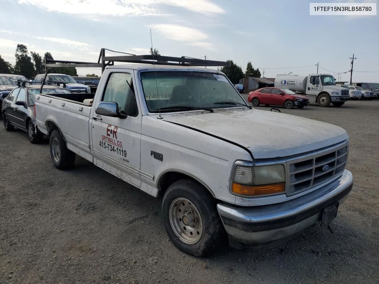 1994 Ford F150 VIN: 1FTEF15N3RLB58780 Lot: 64445594