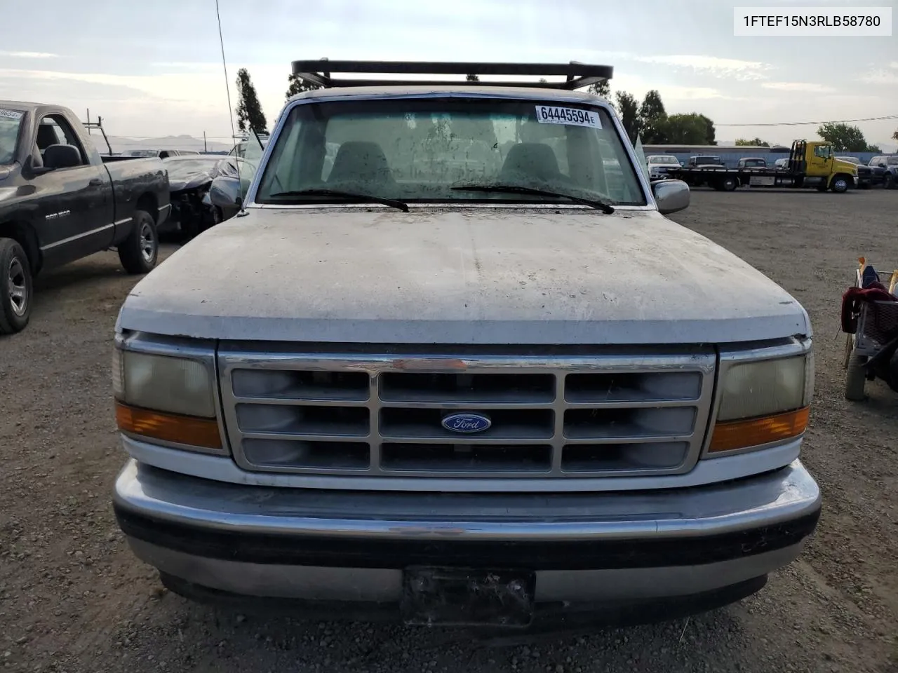 1994 Ford F150 VIN: 1FTEF15N3RLB58780 Lot: 64445594