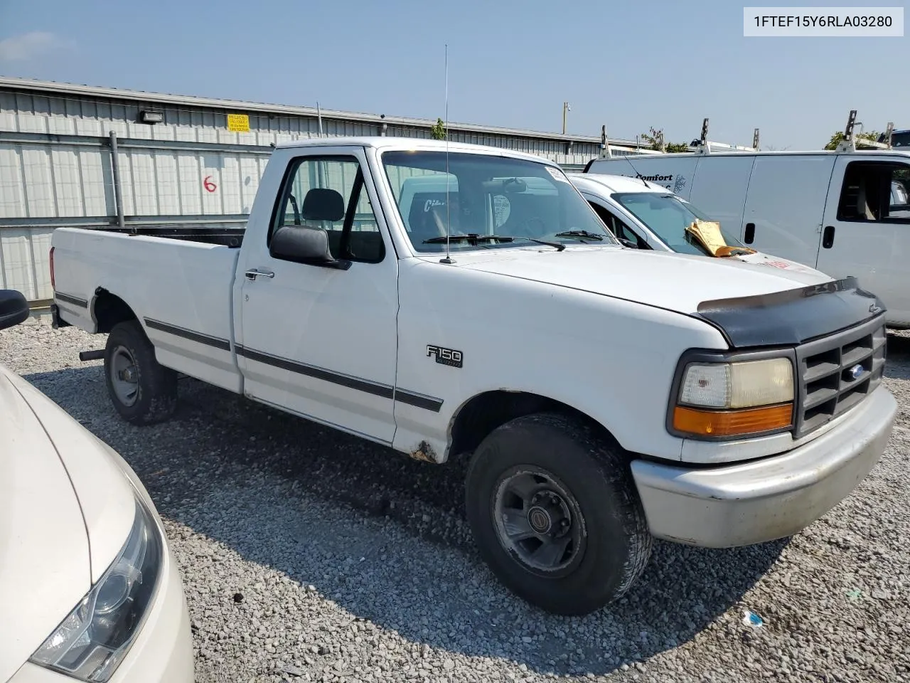 1994 Ford F150 VIN: 1FTEF15Y6RLA03280 Lot: 65981654