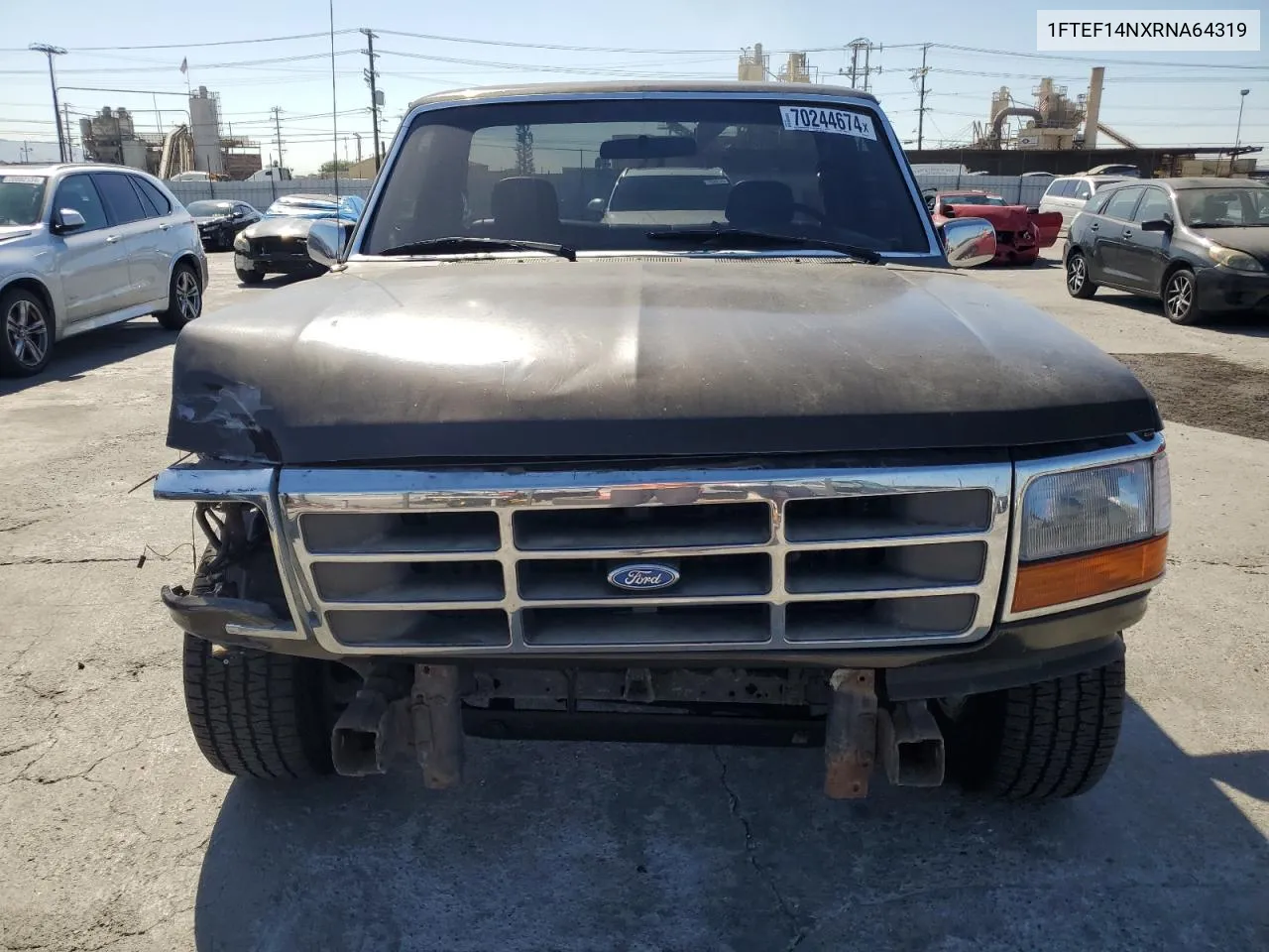 1994 Ford F150 VIN: 1FTEF14NXRNA64319 Lot: 70244674