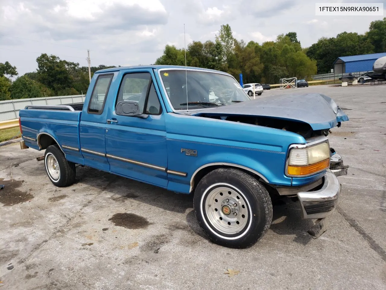 1994 Ford F150 VIN: 1FTEX15N9RKA90651 Lot: 70864204