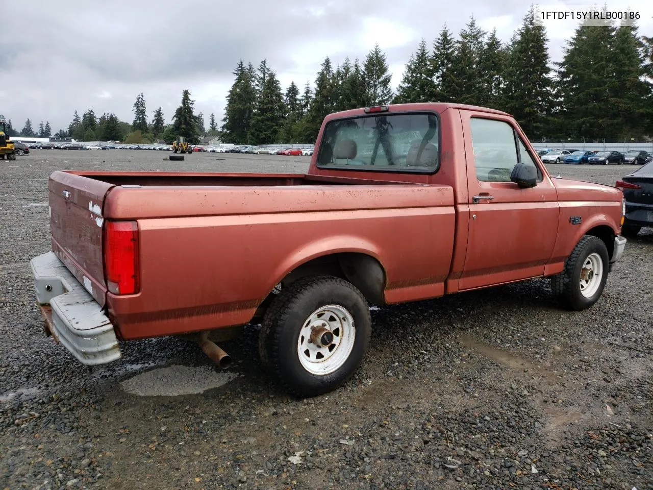 1994 Ford F150 VIN: 1FTDF15Y1RLB00186 Lot: 71086424