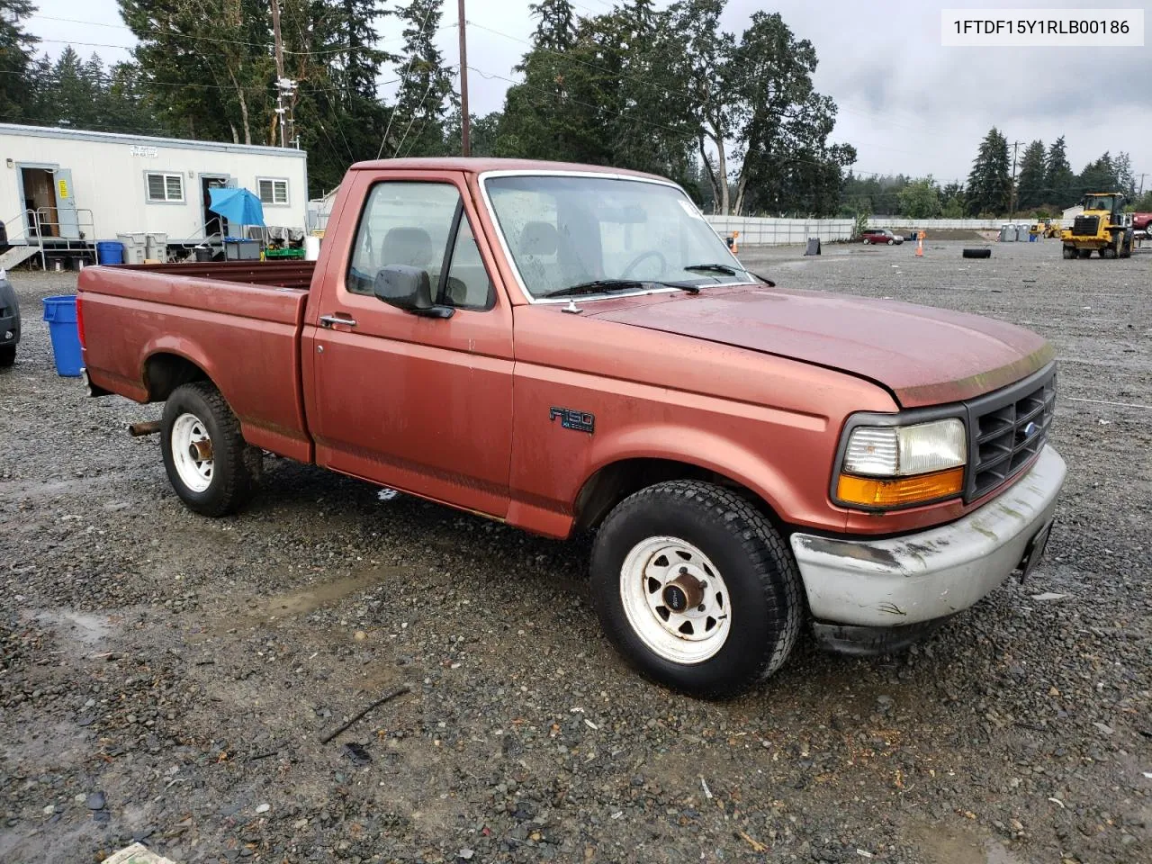 1994 Ford F150 VIN: 1FTDF15Y1RLB00186 Lot: 71086424