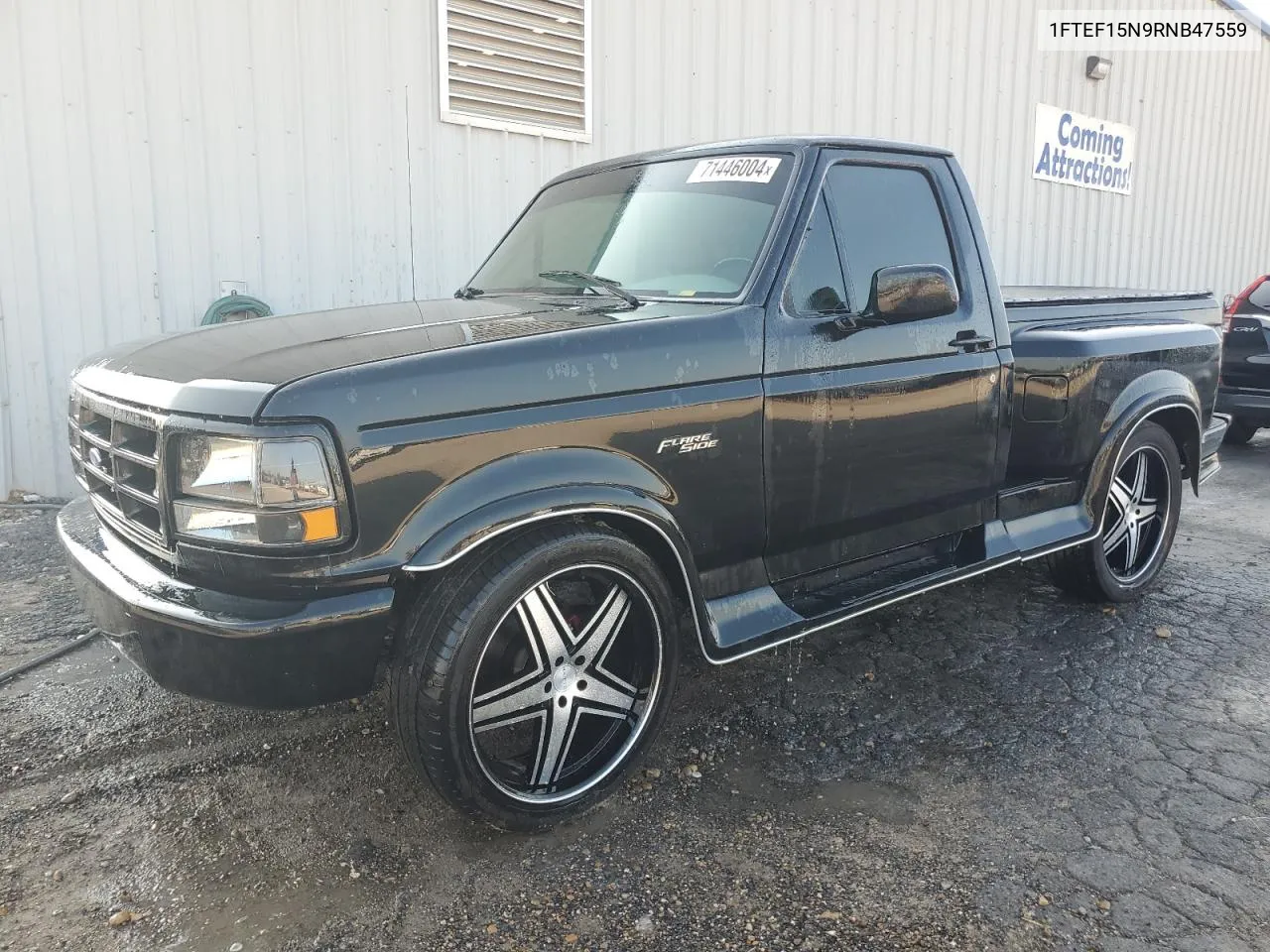 1994 Ford F150 VIN: 1FTEF15N9RNB47559 Lot: 71446004