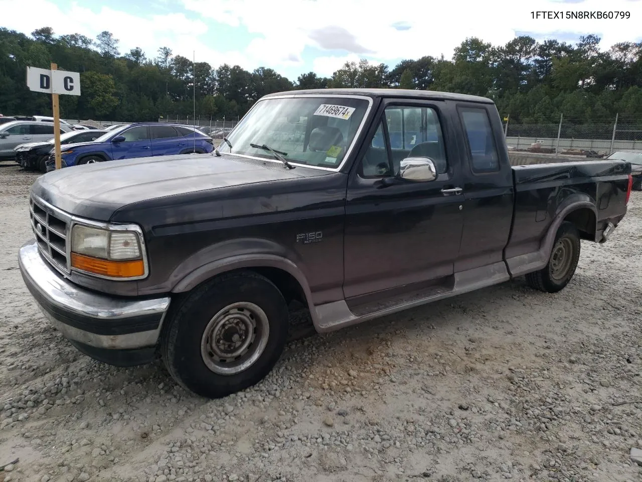 1994 Ford F150 VIN: 1FTEX15N8RKB60799 Lot: 71469674