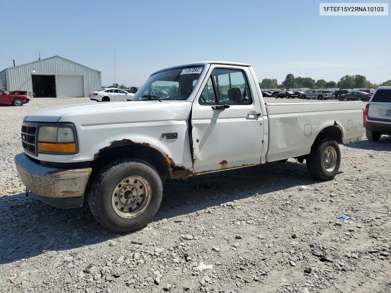 1994 Ford F150 VIN: 1FTEF15Y2RNA10103 Lot: 71787094