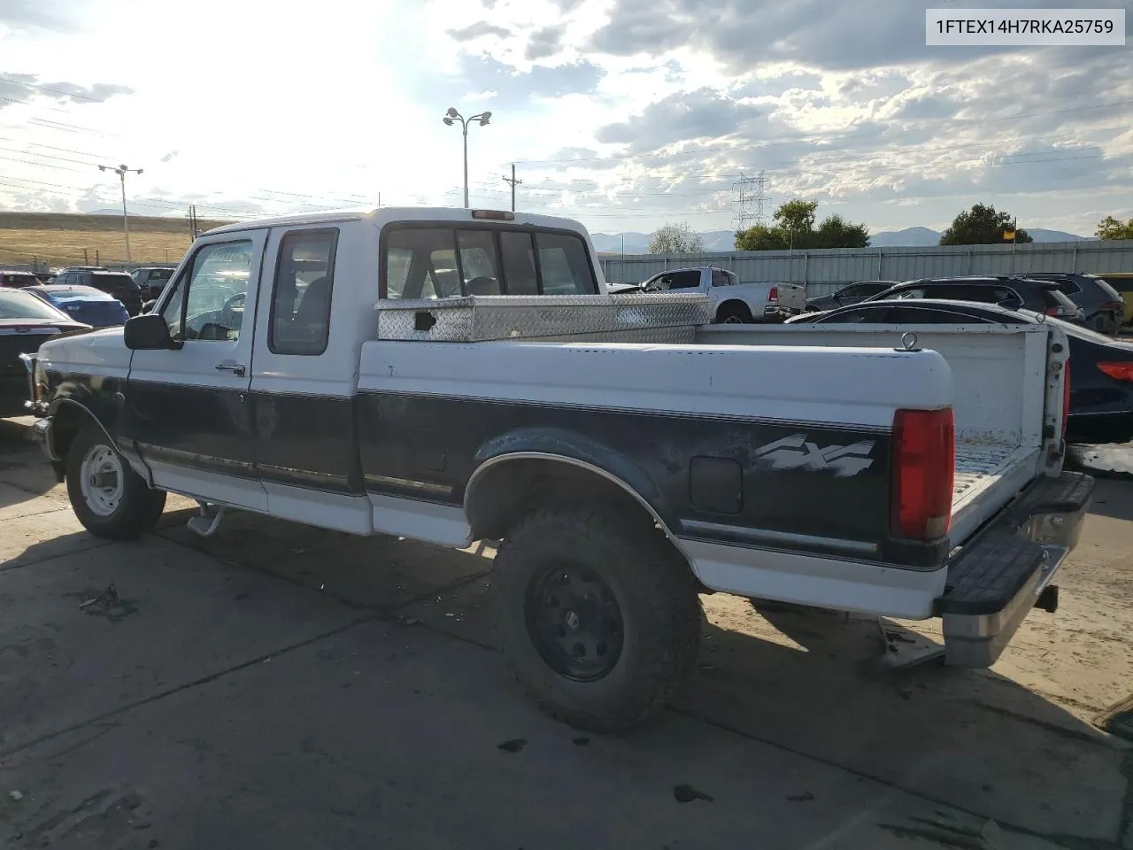 1994 Ford F150 VIN: 1FTEX14H7RKA25759 Lot: 73047854