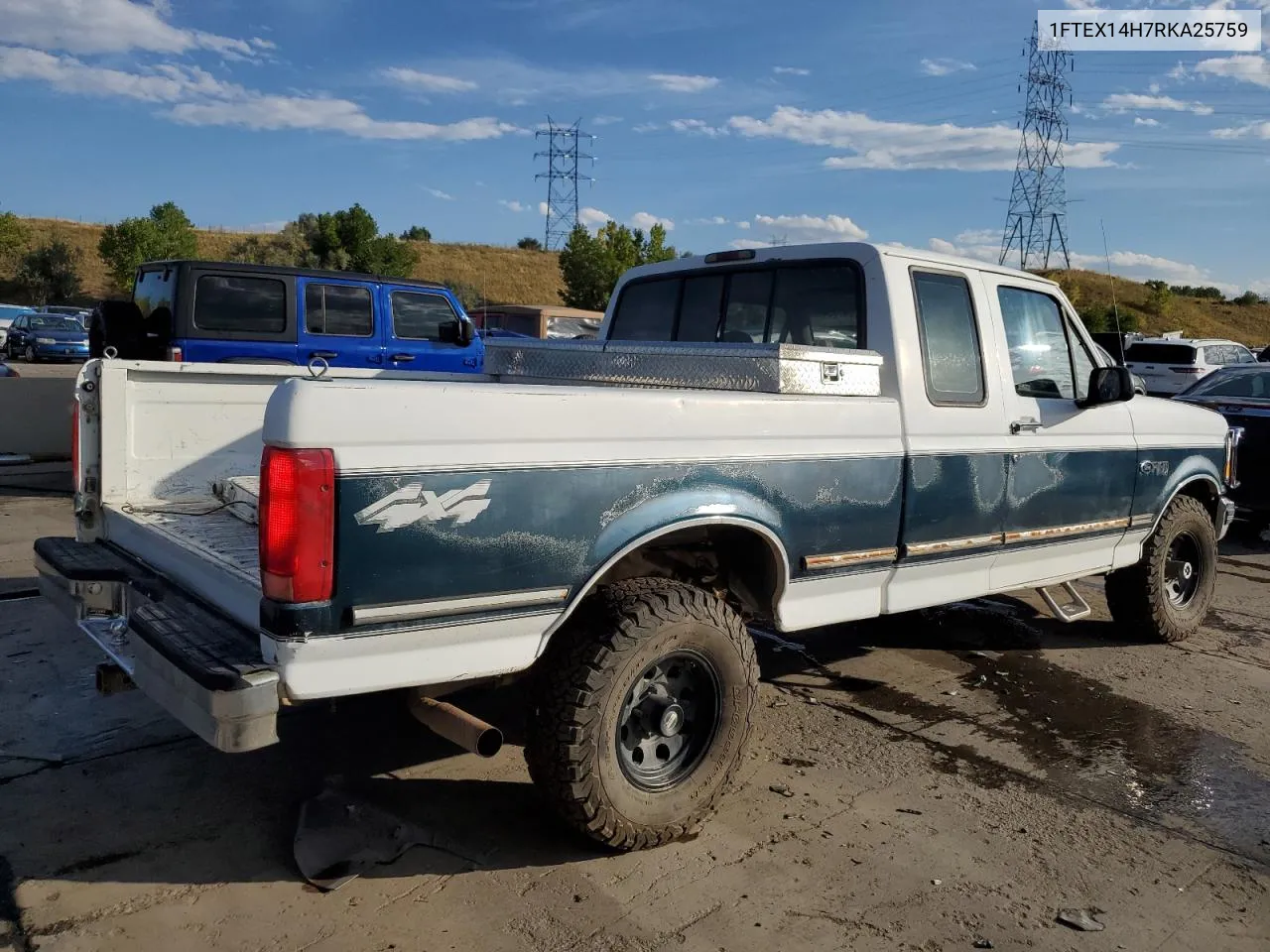 1994 Ford F150 VIN: 1FTEX14H7RKA25759 Lot: 73047854