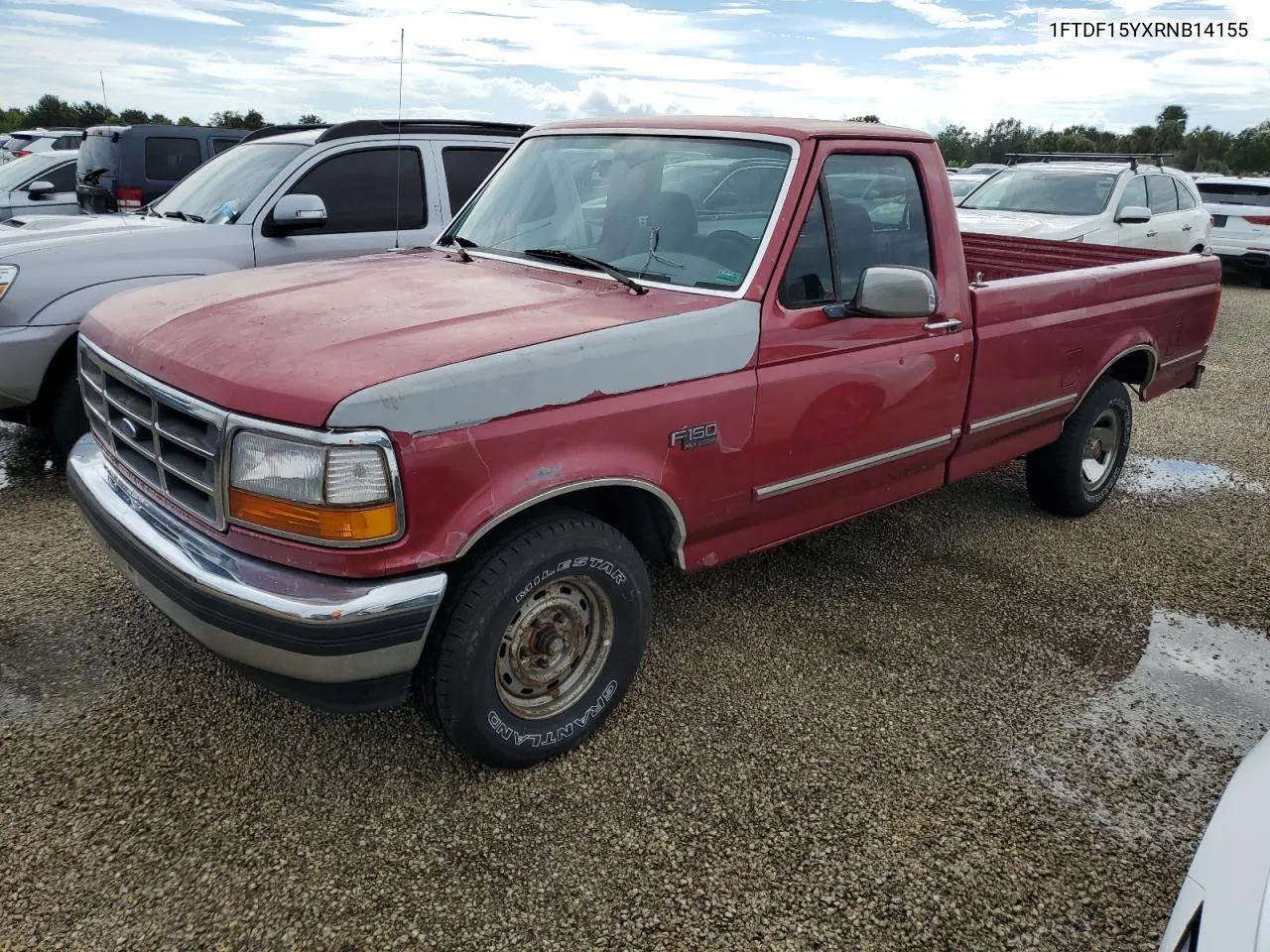 1994 Ford F150 VIN: 1FTDF15YXRNB14155 Lot: 74506404